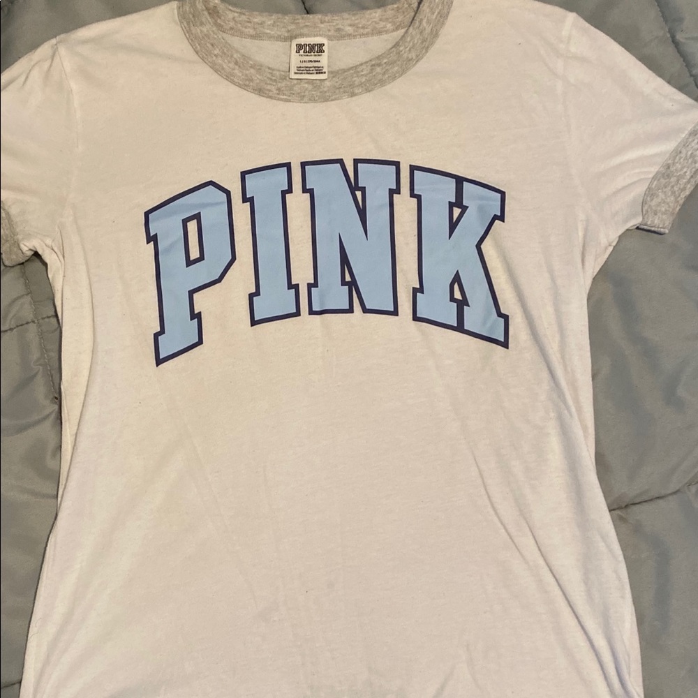 Victoria’s Secret pink T-shirt
